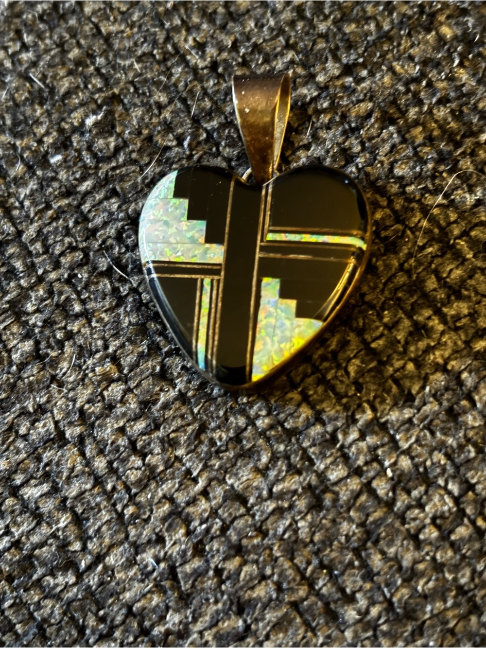 B. Shorty sterling Navajo pendant